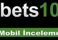 Bets10 Mobil Giriş