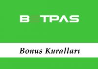 Betpas Bonus Kuralları