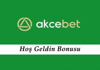 Akcebet Hoş Geldin Bonusu