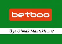 Betboo Üye Olmak Mantıklı mı?