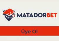 Matadorbet Üye Ol